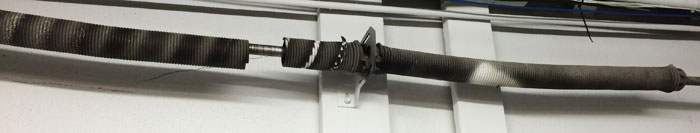 Broken Torsion spring Scarsdale